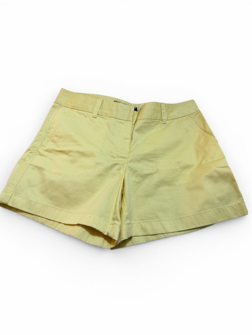 Vineyard Vines Pale Yellow Cotton Bermuda Shorts
